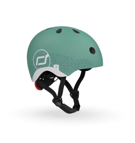 scoot and ride reflektierender babyhelm xxs – s, rose (kopie)