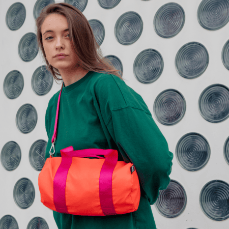 loqi weekender bag "love life", black (kopie)