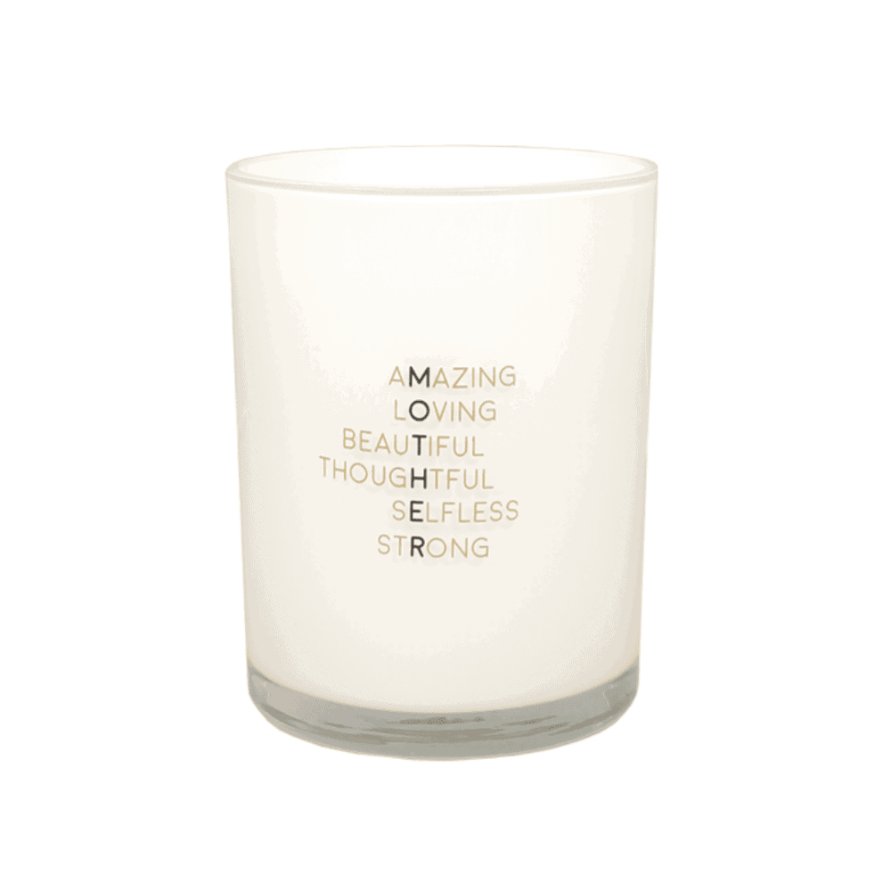 my flame duftkerze “friends&flowers color the world", silky tonka