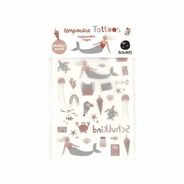 ava & yves klebe-tattoos "schulkind" under the sea