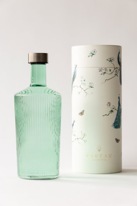 paveau glasflasche "twilight" 1,25l