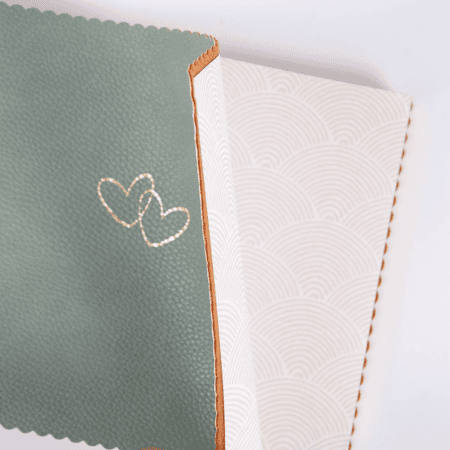artebene notizbuch "majoie – kroko – slim", creme (kopie) - blüten