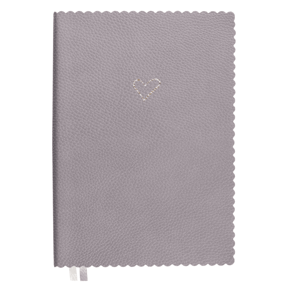 artebene notizbuch "majoie – kroko – slim", creme (kopie) - blüten