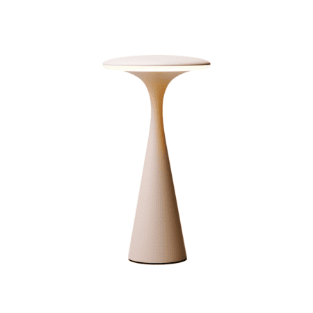 chic mic dimmbare ufo-tischleuchte, sage