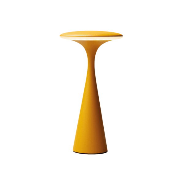 chic mic dimmbare ufo-tischleuchte, sage