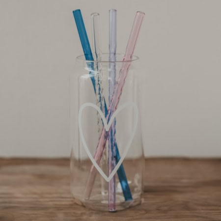 eulenschnitt glasstrohhalme "punkte" 4er set, 20 cm (kopie)