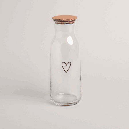 eulenschnitt hohes trinkglas "happy things" (kopie)