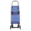 rolser, klappbarer einkaufstrolley "wallaby tweed", azul, 4 räder