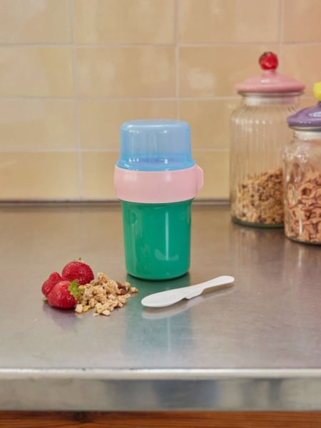 rice 4er-set quadratische lunchboxen, blau (kopie)