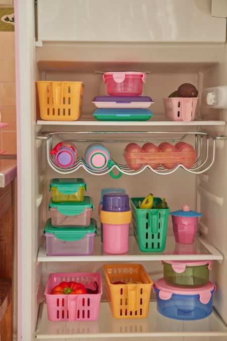 rice 4er-set quadratische lunchboxen, blau (kopie)