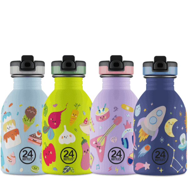 24bottles trinkflasche kids 250ml, diverse motive