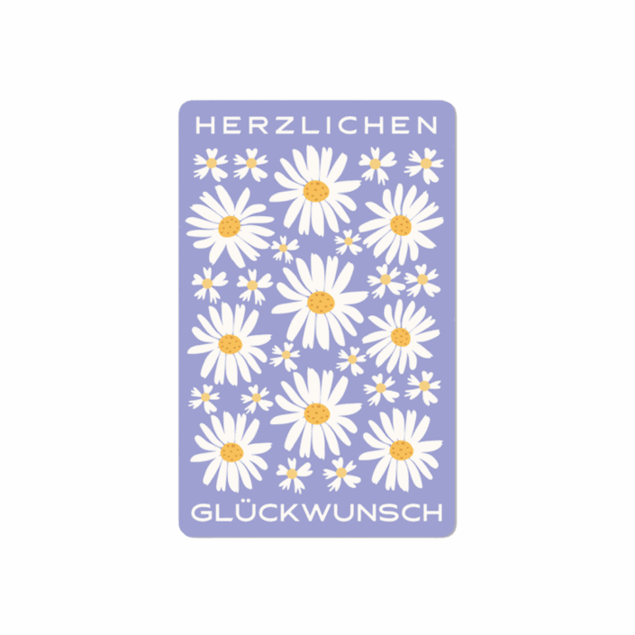 chic mic mini-postkarte 
