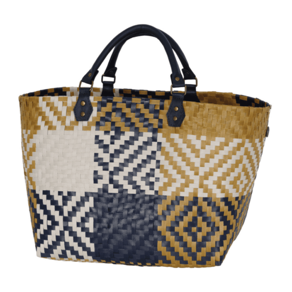 handed by flechtkorb paris shopper, dutch blue (kopie)