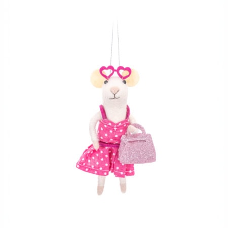 sass & belle christbaumanhänger aus filz „nurse mouse“ (kopie)