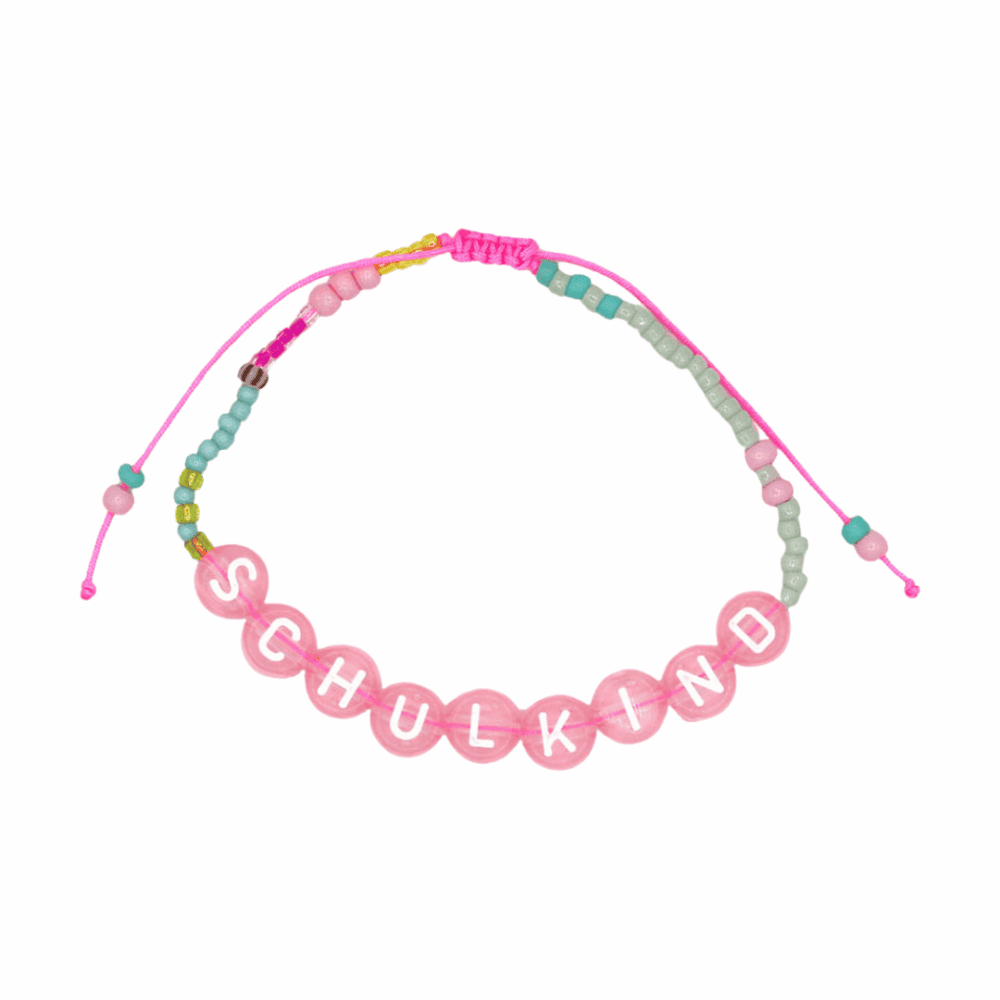 ava & yves kinder-armband "smiley", orange/rosa (kopie)