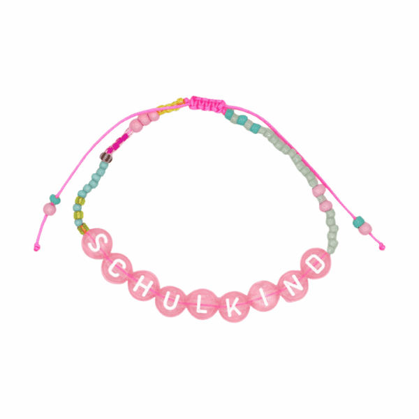 ava & yves kinder-armband "smiley", orange/rosa (kopie)