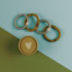 ava & yves kinder-armband "smiley", orange/rosa (kopie)