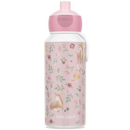 mepal trinkflasche pop-up 400 ml, "flowers & butterflies" (kopie)