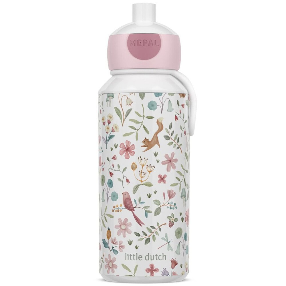 mepal trinkflasche pop-up 400 ml, "flowers & butterflies" (kopie)