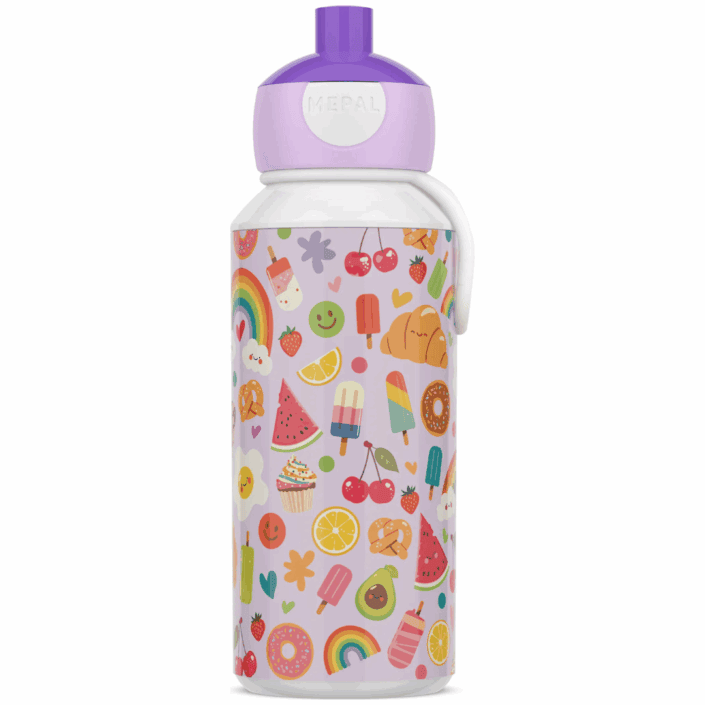 mepal trinkflasche pop-up 400 ml, 