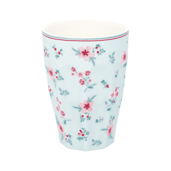 greengate tasse ‘xmas letter' pale blue (kopie)