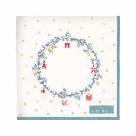 greengate kleine papierservietten ‘cindarella’ white (kopie)