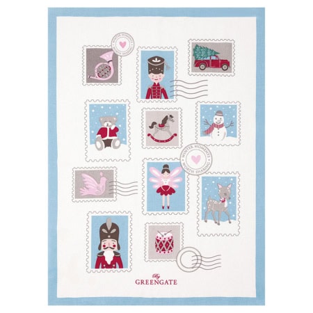 greengate geschirrtuch ‘juana xmas' sand (printed) (kopie)