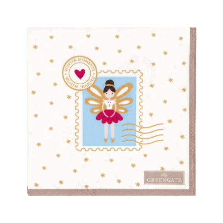 greengate kleine papierservietten ‘juana xmas’ white (kopie)