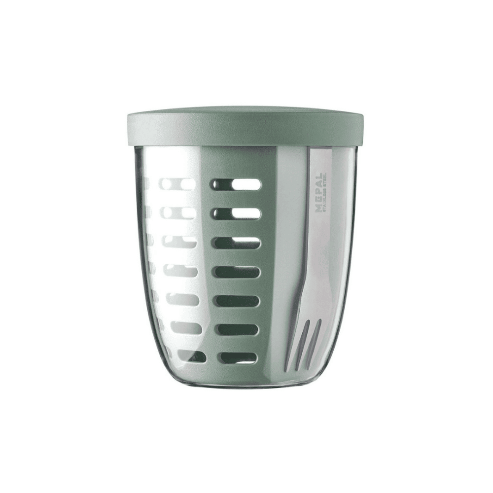 mepal fruitpot "ellipse" 600 ml, nordic sage