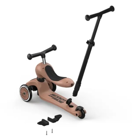 scoot and ride highway kick 1 "push and go", mocha