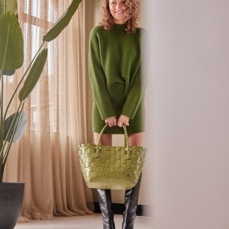 handed by flechtkorb paris shopper, soft peach (kopie)