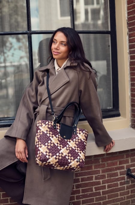 handed by flechtkorb paris shopper, soft peach (kopie)