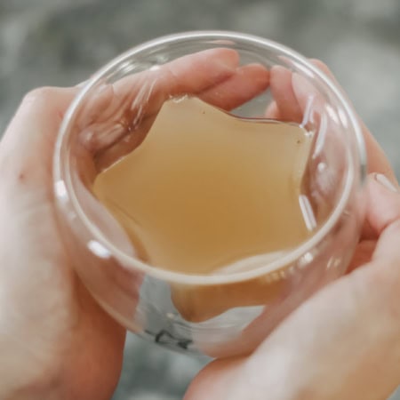 eulenschnitt doppelwandiges glas "herz", 50 ml (kopie)