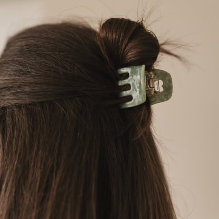 eulenschnitt haarspange "herz pearl", groß (kopie)