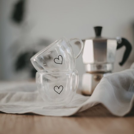 eulenschnitt doppelwandiges glas "herz", 100 ml (kopie)