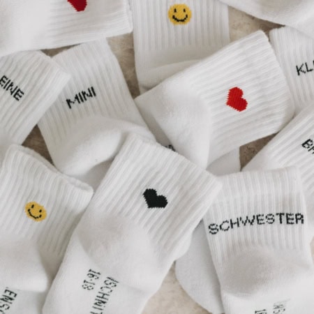 eulenschnitt socken "stern", zwei größen (kopie)