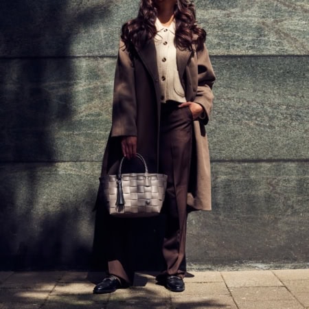handed by flechtkorb paris shopper, soft peach (kopie)