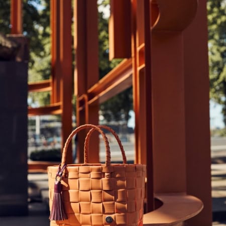 handed by flechtkorb paris shopper, soft peach (kopie)