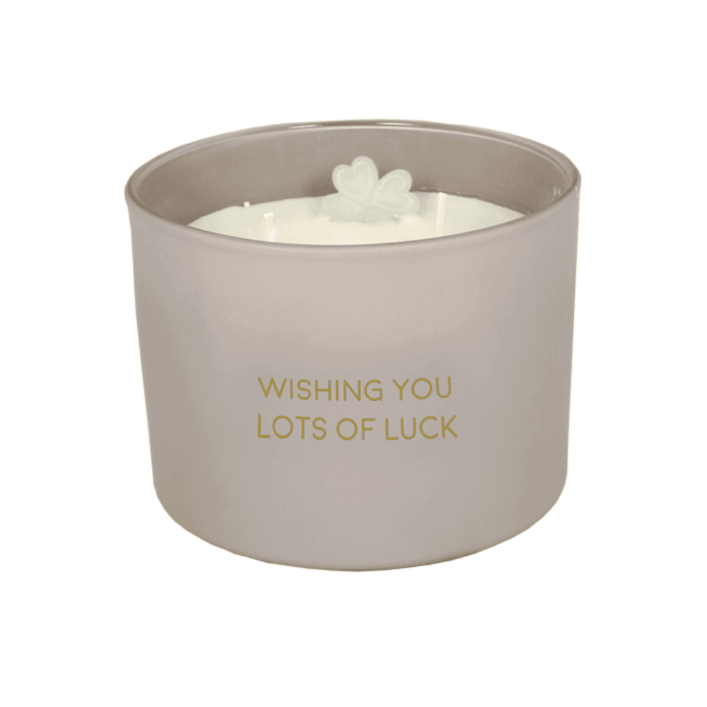 my flame duftkerze “wishing you lots of luck", amber's secret