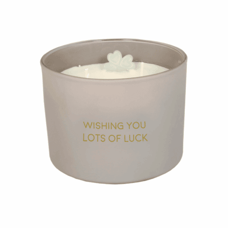 my flame duftkerze “wishing you lots of luck", amber's secret