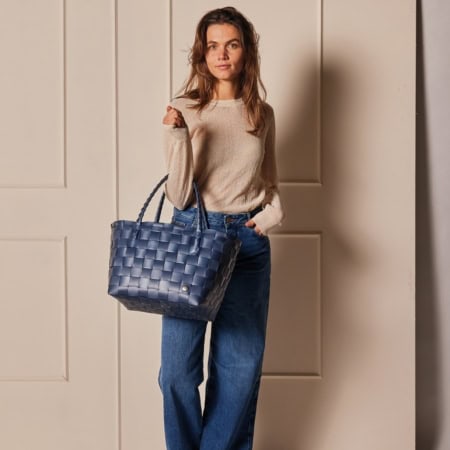 handed by flechtkorb paris shopper, black (kopie)