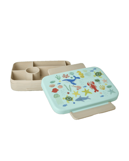 rice kinderteller "happy forest print", pink (kopie)