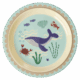 rice kinderteller "happy forest print", pink (kopie)