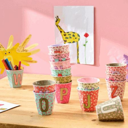 rice becher "mint fun fair print", medium