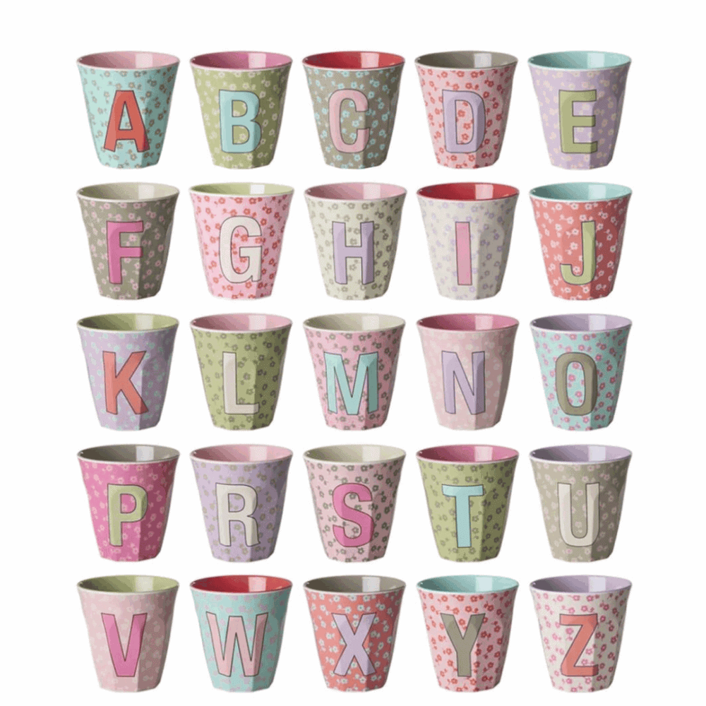 rice becher "mint fun fair print", medium