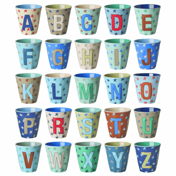 rice becher "mint fun fair print", medium