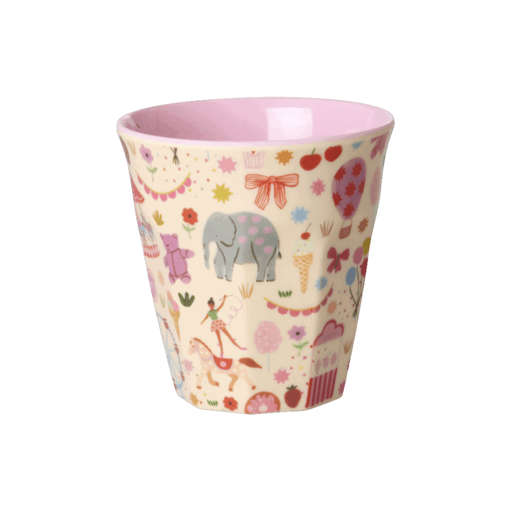 rice kleiner becher "coral ocean print" (kopie)