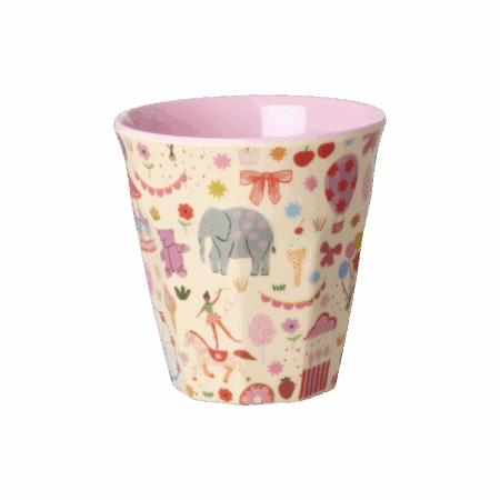 rice kleiner becher "coral ocean print" (kopie)