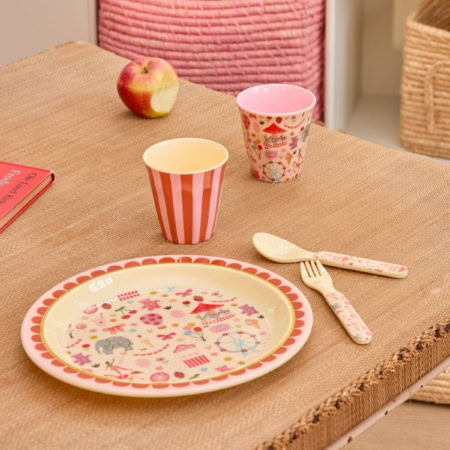 rice kleiner becher "coral ocean print" (kopie)