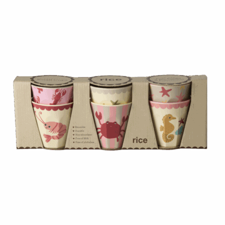 rice becher "small flower print", medium, 3 farben (kopie)